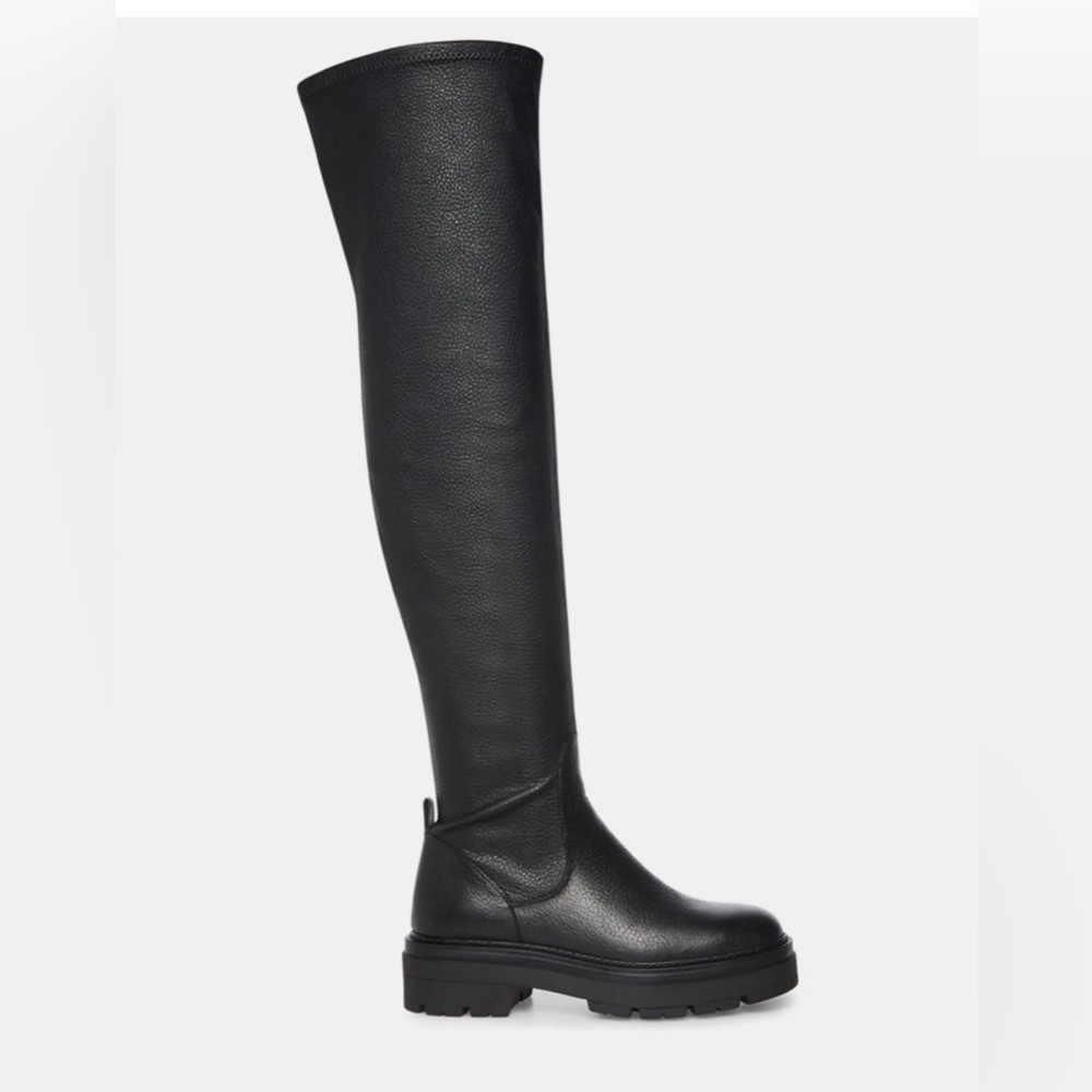 Above Knee Steve Madden Black Boots